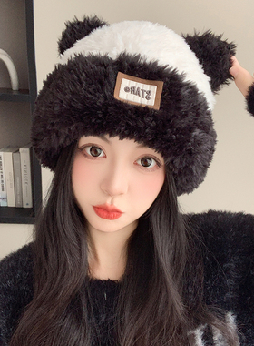 毛线帽逛街休闲女秋无檐厂家直销