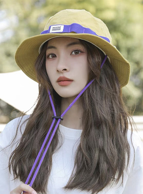 登山帽男女春夏防紫外线防晒遮阳