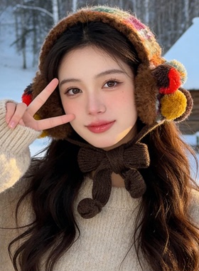 灵允耳罩出游休闲女士冬厂家直销