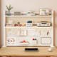 Desktop hole board bookshelf children's study desk storage rack