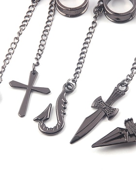 动漫周边 全职猎人小杰酷拉皮卡五指链戒指cosplay二次元配饰外贸