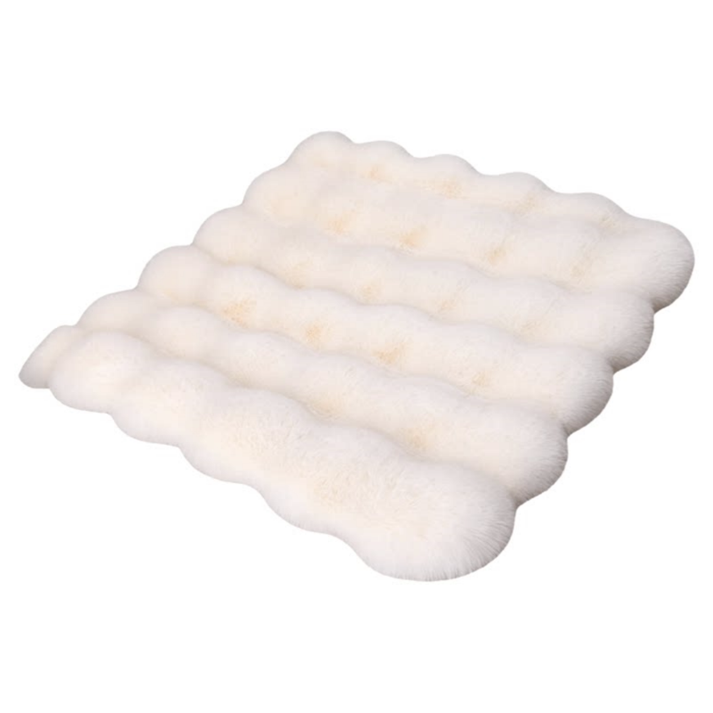 毛绒坐垫三件套新款泡泡绒汽车座垫加厚保暖秋冬防滑通用汽车坐垫