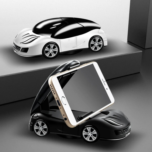 创意车模型仪表台车用手机支架横竖屏旋转导航摆件车载支架通用 - 图2