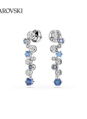 【圣诞礼物】施华洛世奇Constella蓝泡泡手链配饰饰品高级