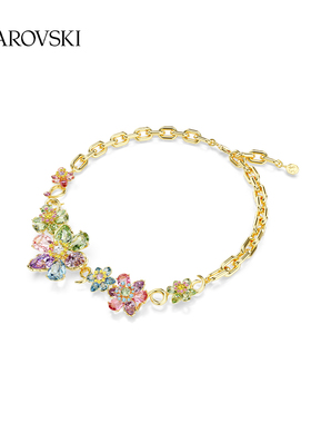 【明星同款】施华洛世奇Idyllia花朵项链施家富贵花送礼物