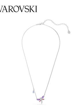 【明星同款】施华洛世奇Capsule蜻蜓项链配饰饰品高级送礼物