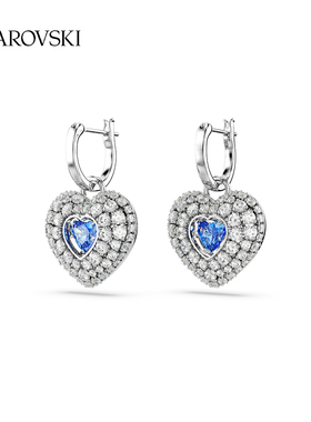 心形项链施华洛世奇小众高级感