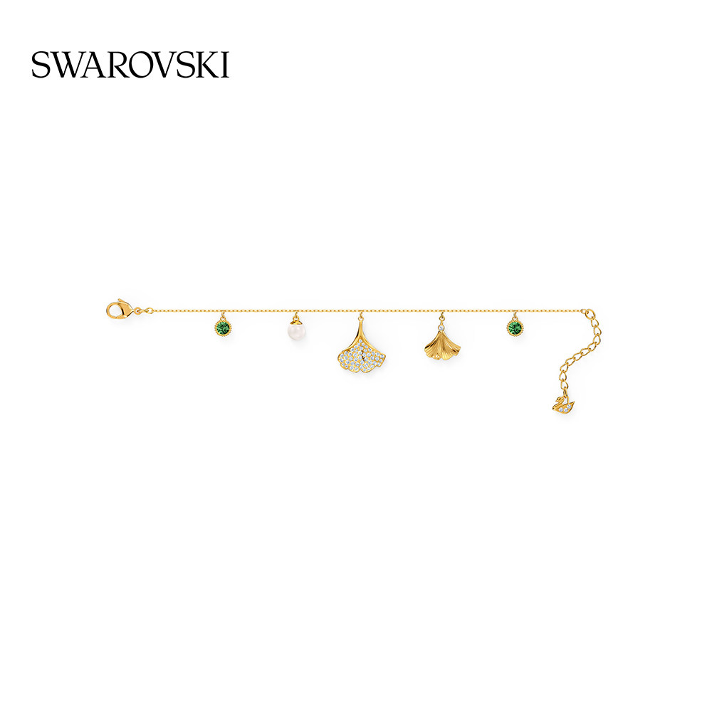 施华洛世奇stunning银杏叶女手链 施华洛世奇手链