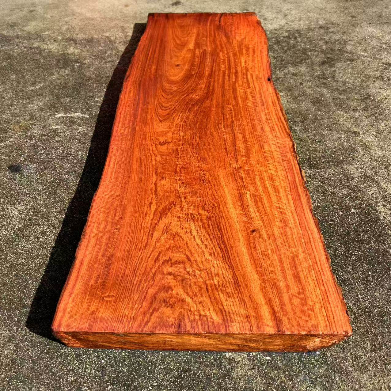 花梨木原木料实木毛坯边角料面板木料缅甸花梨木方料把玩件雕刻料 - 图1