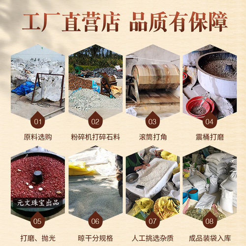 天然东陵玉碎石绿色石头摆件边角玉石碎料绿色水晶石头东陵玉原石 - 图3