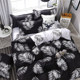 Pure cotton bed four-piece set for singles Three-piece cotton quilt cover set