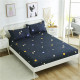 Pure cotton single piece fitted sheet mattress protector bed cover bed cover