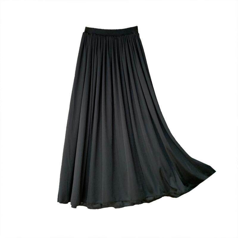 马面裙内衬防走光打底衬裙汉服防透襦裙半身裙防静电牛奶丝内搭白