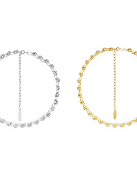 monSecret风穴叠复细项链女