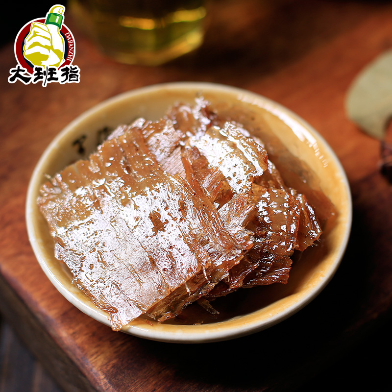 大班指 灯影牛肉80g五星听装罐头四川达州特产小吃休闲零食牛肉类,淘宝优惠券,粉丝福利购,淘宝优惠卷