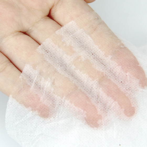 Ultra-thin silk compressed facial mask paper for spa wet compress