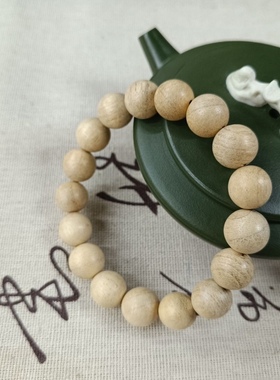 正宗天然老山檀香手串印尼奶香檀椰奶香木印尼沉香木手串