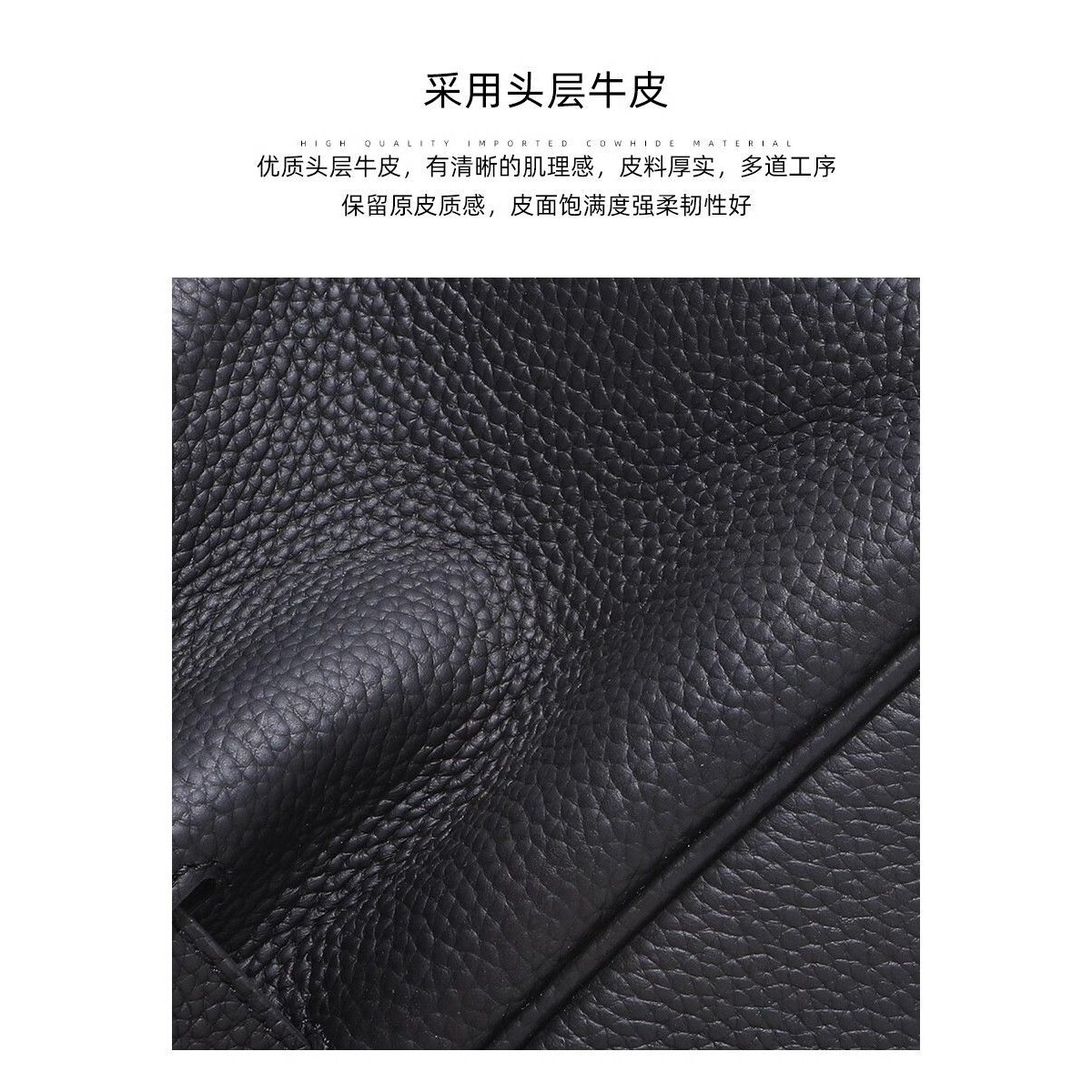 CITEX LV官方旗舰店香港IT牛皮真皮铂金包女大容量手提包女高级感 - 图2