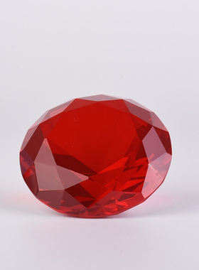 红色钻石水晶生日礼物毕业礼品