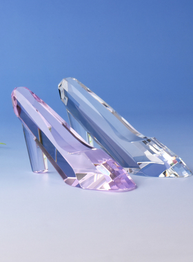 灰姑娘水晶玻璃鞋浪漫七夕送女友