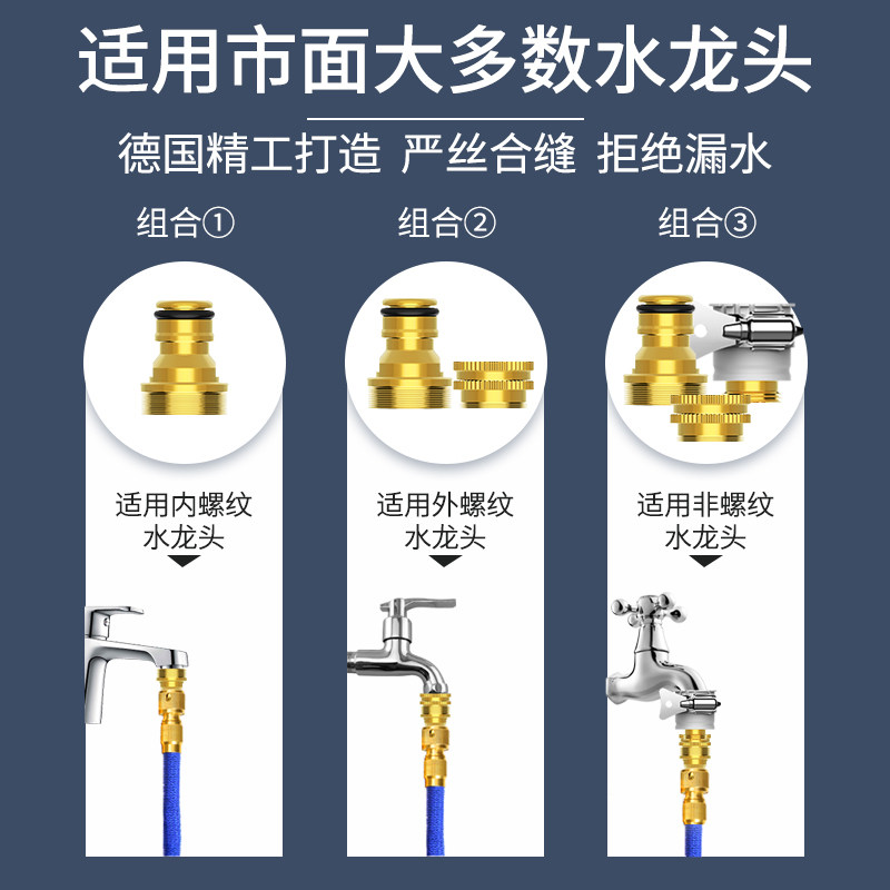赠运费险 高压洗车水枪伸缩水管喷头套装 热品库 性价比省钱购