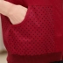 Áo vest nữ trung niên áo mẹ mùa thu áo khoác vest nữ cao tuổi áo vest trung niên mùa xuân và mùa thu áo sơ mi mỏng - Áo vest áo khoác kaki nữ Áo vest