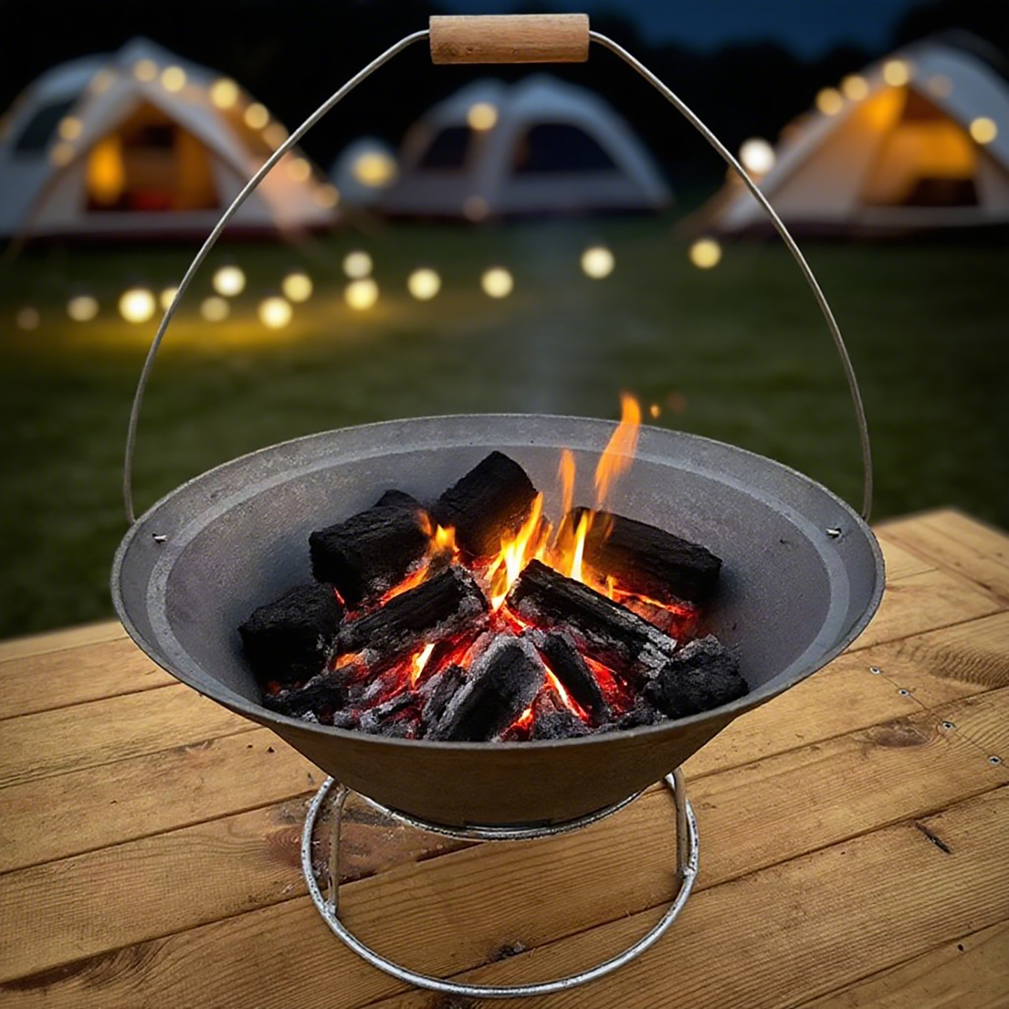 Carbon outdoor Korean style does not require installation and is cost-effective