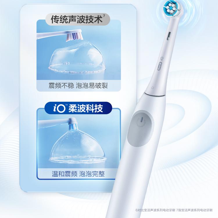 【情人节礼物】OralB欧乐b电动牙刷成人官方旗舰店智能全自动iO2