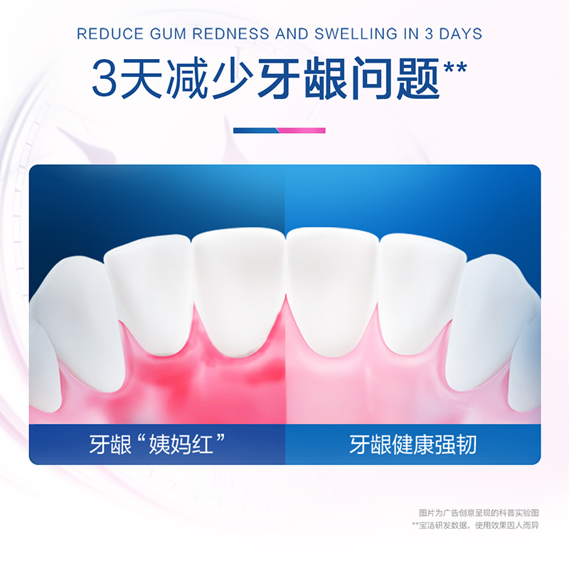 OralB欧乐B氨基酸牙膏官方修护牙龈问题清新口气男女含氟正品-图2