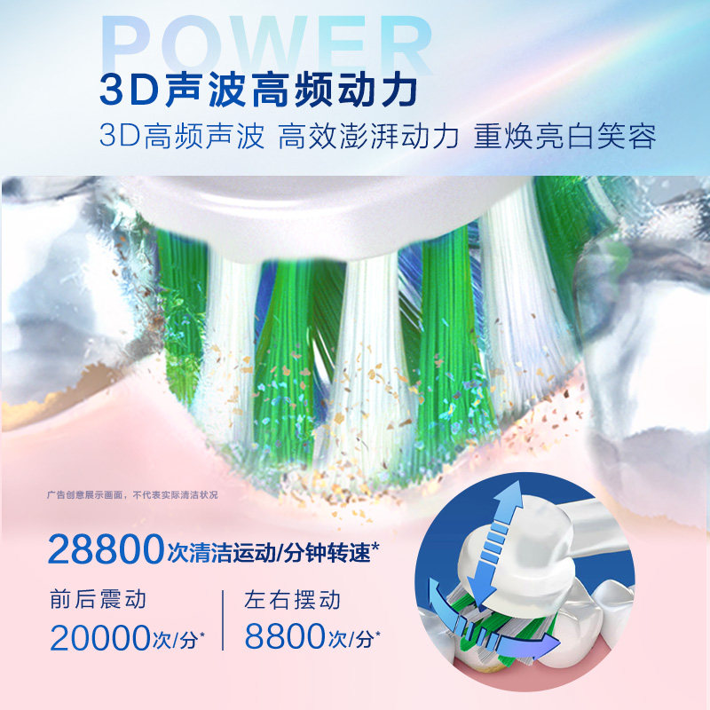 【新年礼物】oralb/欧乐bpro1max OralB欧乐B电动牙刷