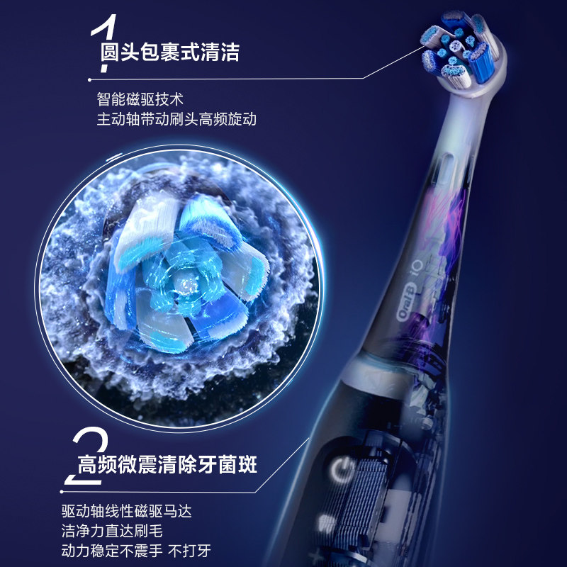 oralb欧乐b电动成人充电式牙刷 OralB欧乐B电动牙刷