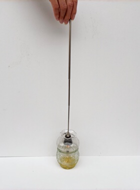 可伸缩灭烛器复古合金小口径油灯灭烛罩家用蜡烛灭火工具供佛专用