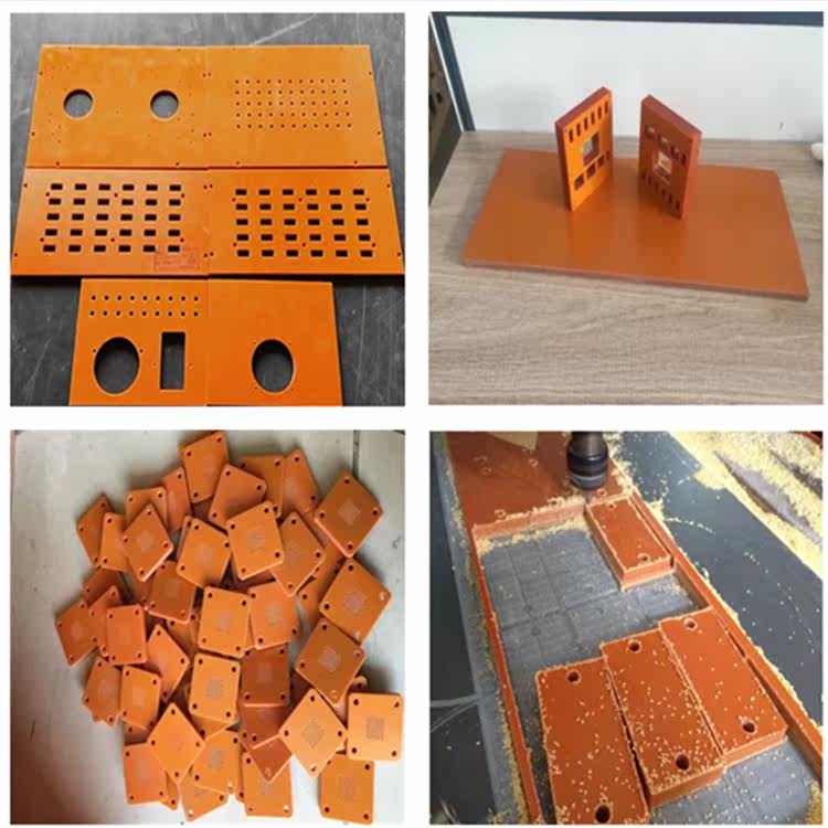 Imported bakelite board, high temperature resistant insulated bakelite board, fiberglass board, epoxy board fixture, processing and customization, zero-cut engraving