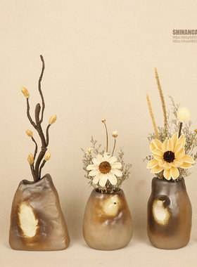 摆件家居饰品客厅家庭电视柜茶室茶桌民宿橱柜书架新中式复古软装