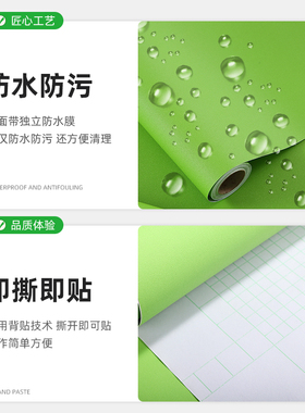 加厚大学生寝室宿舍不干胶墙纸