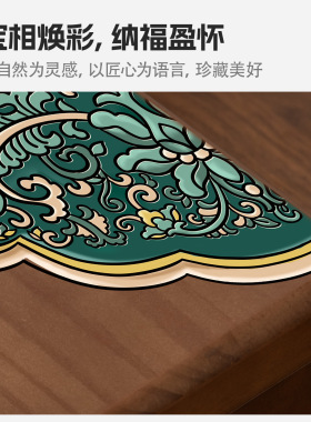 实木戒指耳钉项链珠宝首饰盒