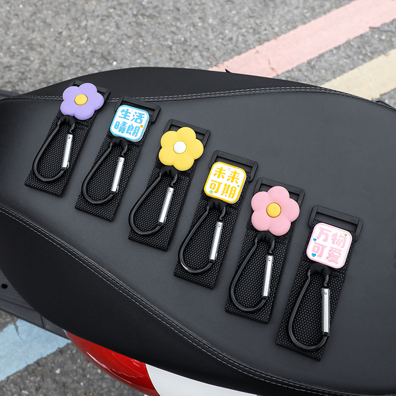 Electric vehicle hook, bag hook, motorcycle