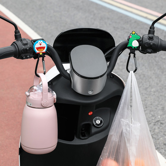 Electric vehicle hook, bag hook, motorcycle