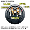 Electric heating automatic kettle five-ring coupler