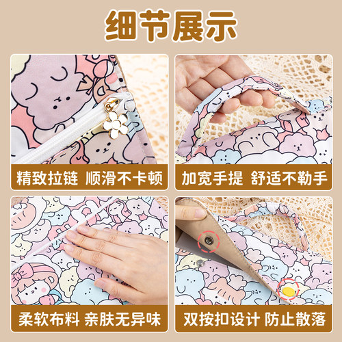 手提孕检包孕检册便携式收纳袋a4产检报告单马宝宝A5检查单活页怀孕记录册档案册收纳册孕期单子孕妇初期用品 - 图1