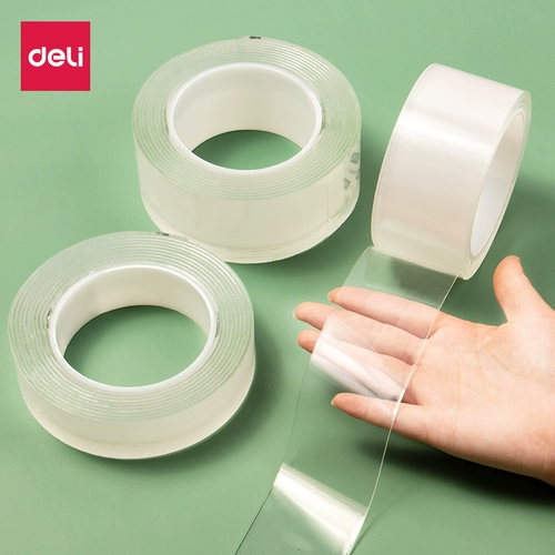 Двусторонний скотч, мощная ультратонкая лента, прозрачные водостойкие термостойкие стеклянные наклейки, популярно в интернете, не оставляет следов