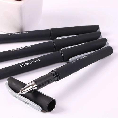 Deli -Randable Prod Natural Pen на 1,0 мм толще фирменная ручка 0,7 Business Water Pen до 0,5 мм.