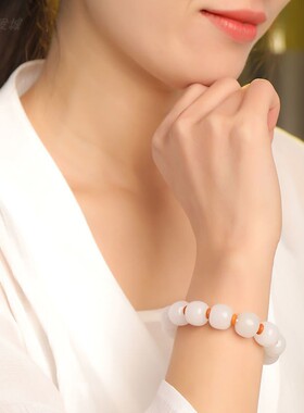 金丝玉手链手串手串金丝玉民族风