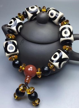 手串玉髓玛瑙西藏药师天珠