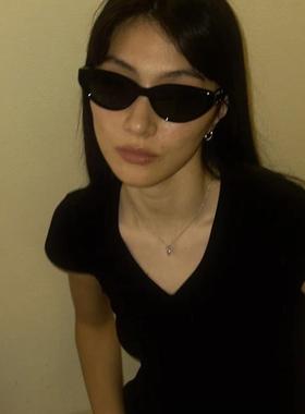 CHOZEN/新款板材复古猫眼墨镜女明星高街大脸显瘦潮酷太阳眼镜男