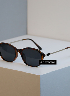 老钱风复古cindy同款墨镜高级感