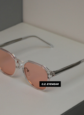 磨砂玳瑁框近视墨镜韩版