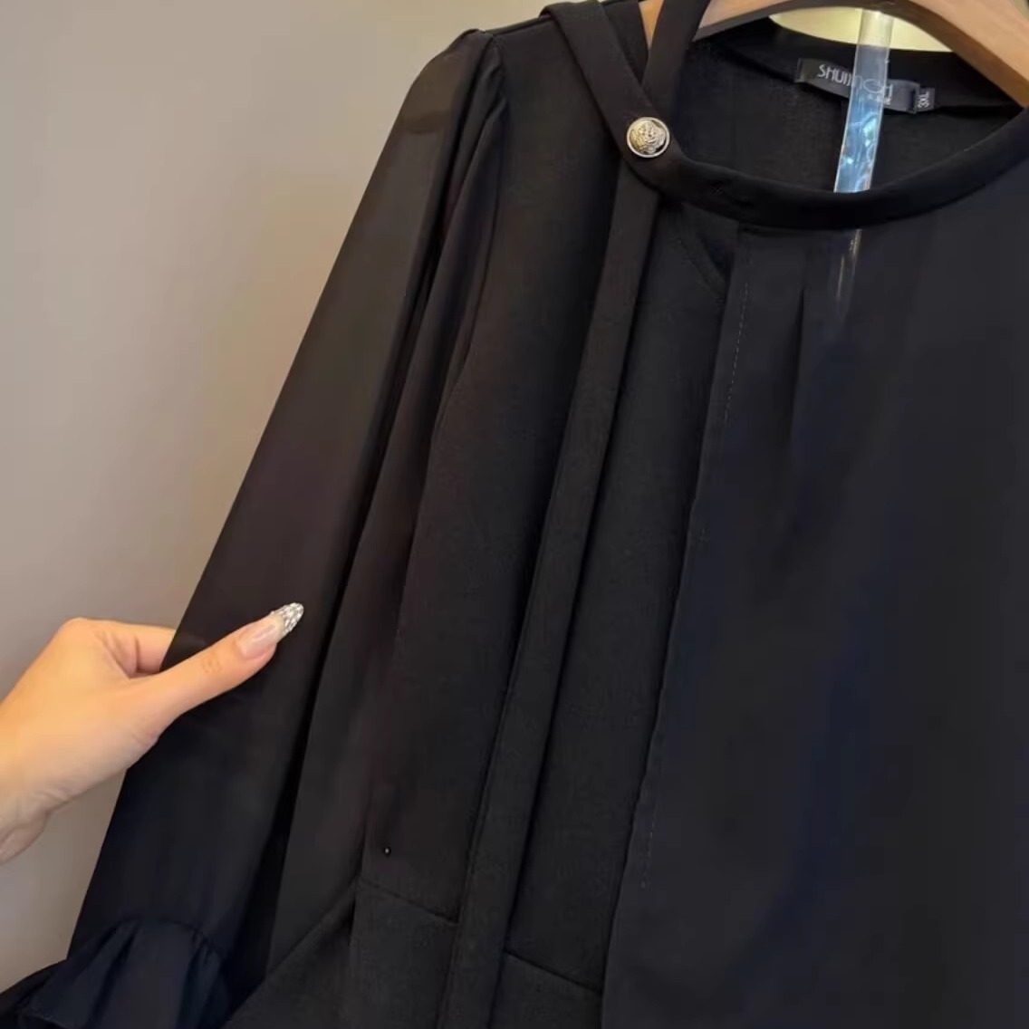 大码女装2025秋季新款设计感不规则木耳边上衣百搭裤子时尚两件套,淘宝优惠券,粉丝福利购,淘宝优惠卷