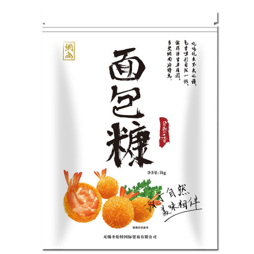 网尚 白面包糠 黄面包糠1kg 膨化面包糠 日式面包屑 干面包屑商用 - 图2