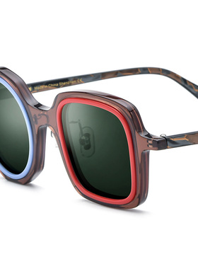 拼色偏光怪咖驾驶墨镜